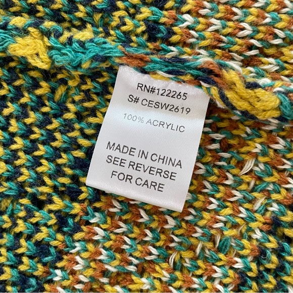 ADORA NWT Multicolor Knit Cardigan - Picture 11 of 16